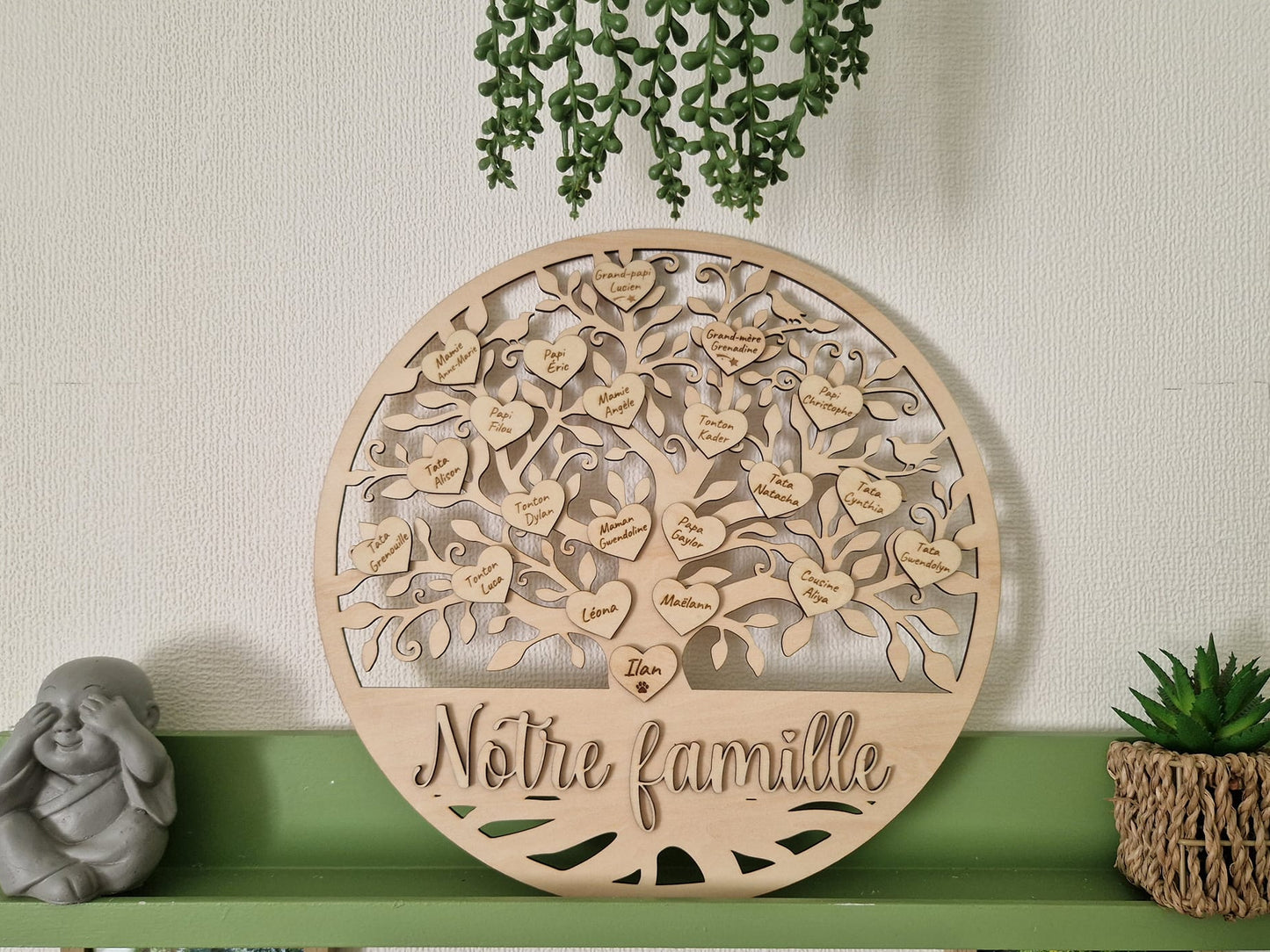 Arbre de vie famille bois