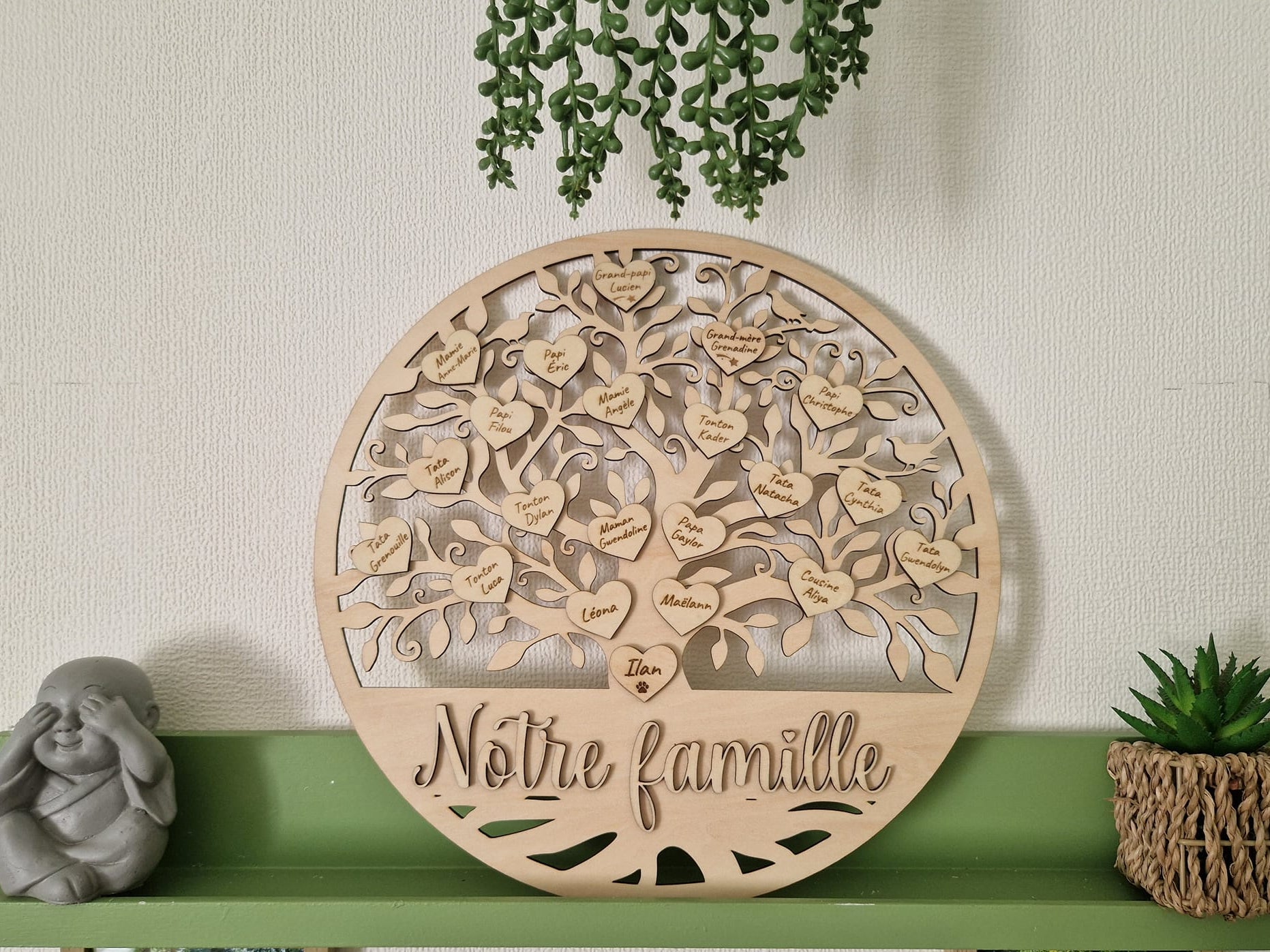 Arbre de vie famille bois